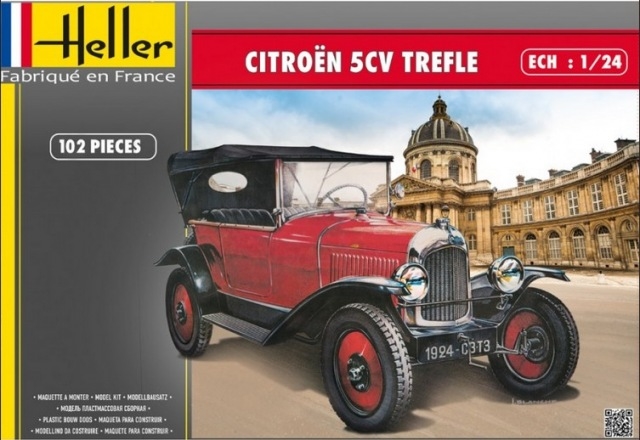RC Radiostyrt Byggmodell bil - Citron Trefle - 1:24