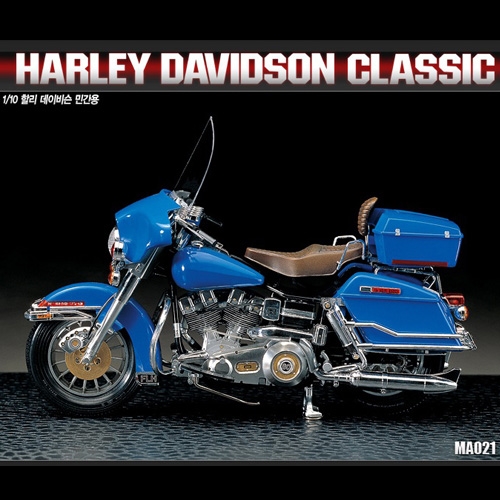 RC Radiostyrt Byggmodell MC - Harley Davidsson Classic - 1:10