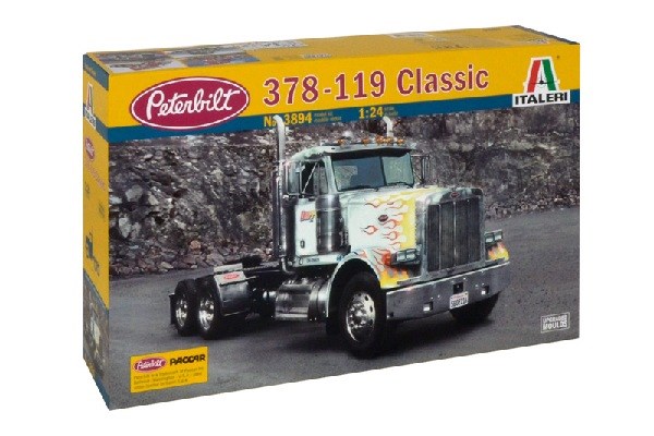 Byggmodell lastbil - Classic Peterbilt 378-119 - 1:24 - IT