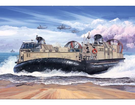 RC Radiostyrt Byggmodell svävare - USMC Landing craft, LCAC - 1:72 - TR