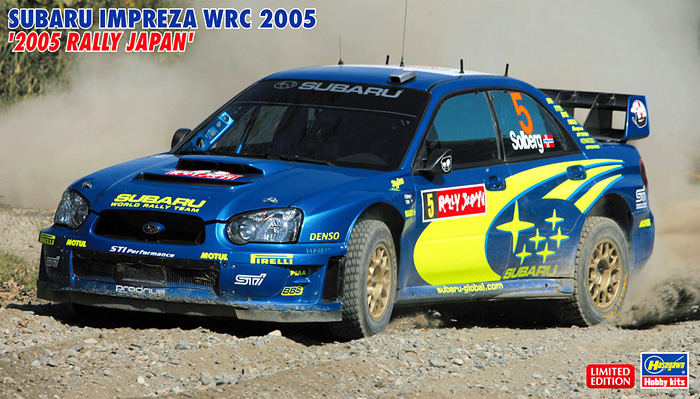 RC Radiostyrt Byggmodell bil - Subaru Impreza WRC 2005 Rally - 1:24 - HG