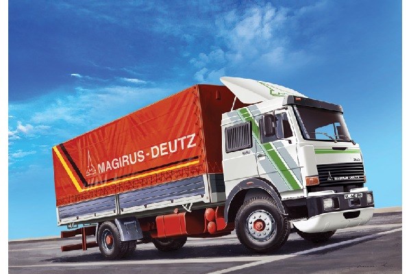 RC Radiostyrt Byggmodell lastbil - Magiruz Deutz 360M19 Canvas Truck - 1:24 - IT