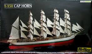 Byggmodell segelbt - Cap Horn 74 cm - 1:150 - He
