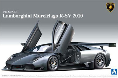RC Radiostyrt Bil byggmodell - Lamborghini Murcielago R-SV 2010 - 1:24 - Mon