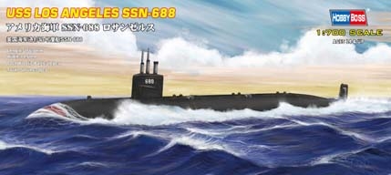 Byggsats ubt - SSN-688 USS Navy Los Angeles - 1:700 - HobbyBoss