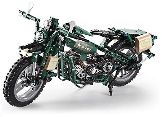 RC bygg modell - CaDA Technic Motorcykel - 2,4Ghz - DE