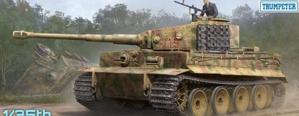 RC Radiostyrt Byggmodell tank - Pz.Kpfw.VI Ausf.E Tiger I - 1:35 - Trumpeter
