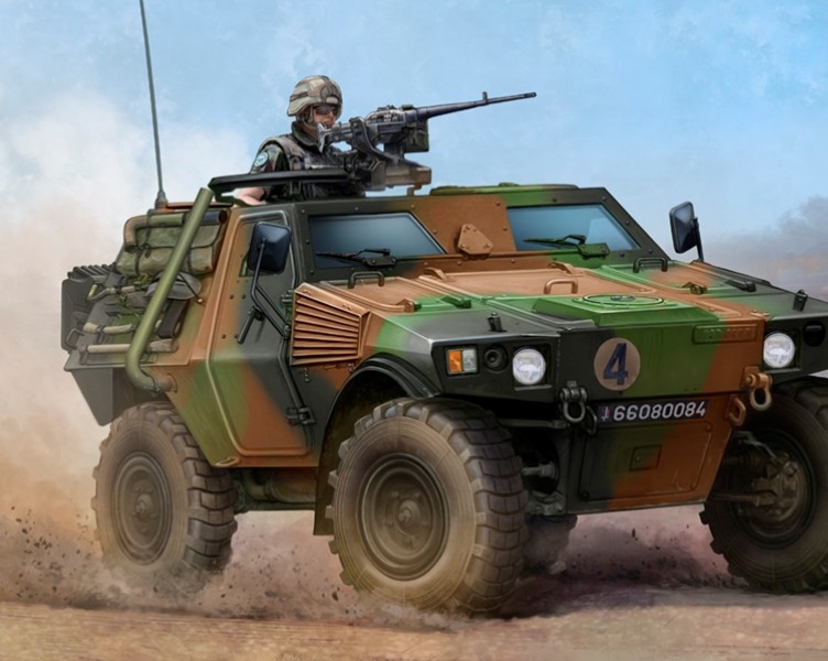 RC Radiostyrt Byggmodell stridsfordon - French VBL Armour Car - 1:35 - Trumpeter