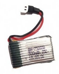 Batteri - 3,7V 300mAh LiPo - Molex - Walkera