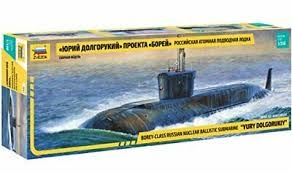 Byggmodell ubt - Tula Nuclear Ballistic Sub - 1:350-  Zvezda