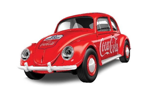 Byggklossar - Quick Build Coca-Cola VW Beetle - AirFix