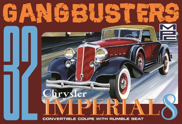 RC Radiostyrt Byggmodell bil - 1932 Chrysler Imperial Gangbusters - 1:25 - MPC