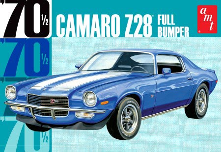 RC Radiostyrt Byggmodell bil - 1970 Camaro Z28 Full Bumper - 1:25 - AMT