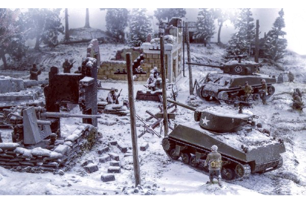 Byggmodell - Bastogne December 1944 - 1:72 - Italieri