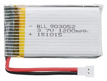 Batteri - 3,7V 1200mAh LiPo - Syma X5S