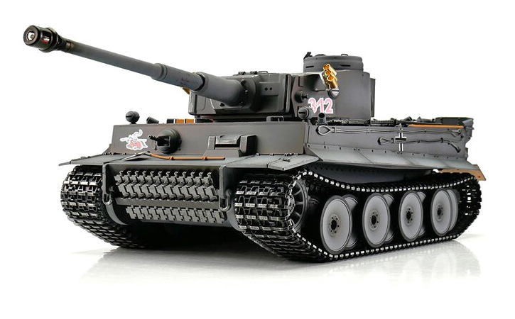 Radiostyrd stridsvagn - 1:16 - Tiger 1 Early - Torro Pro IR Smoke - 2,4Ghz - RTR