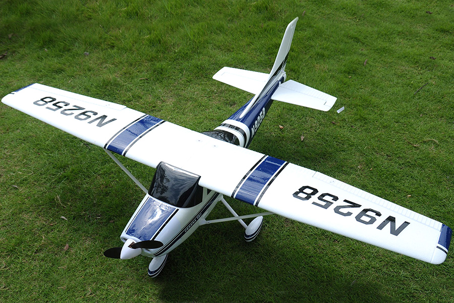 Flygplan - Cessna Skylane 182 - Air Trainer 1410 BL 2,4Ghz - EPO - 4ch - Blå - RTF