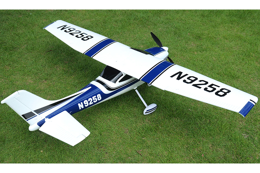 Flygplan - Cessna Skylane 182 - Air Trainer 1410 BL 2,4Ghz - EPO - 4ch - Blå - RTF