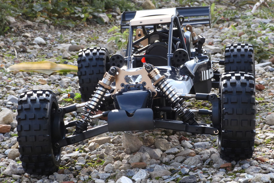 RC Bensin buggy - 1:5 - Pitbull X Evolution - 2WD - 2,4GHz - RTR