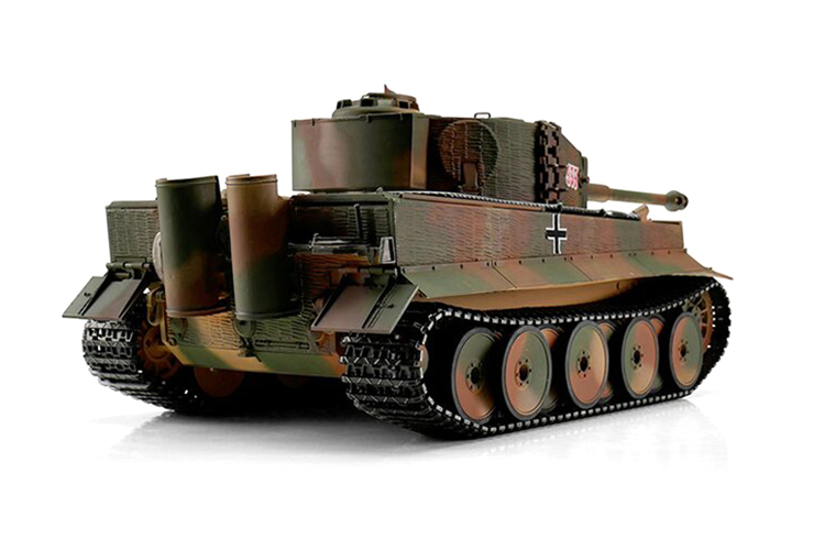 1:16 - Tiger I, Middle Version Desert - Torro Pro IR Smoke - 2,4Ghz - RTR