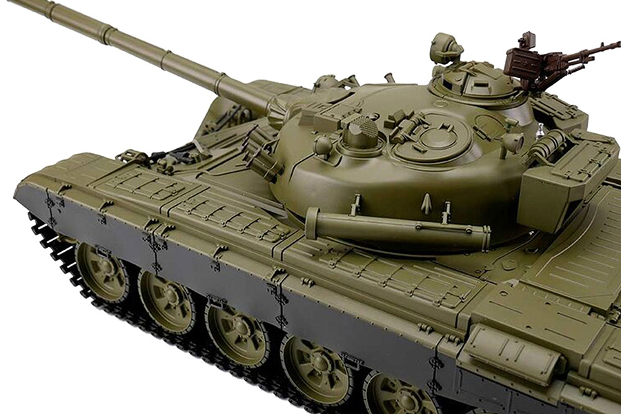 Radiostyrd stridsvagn - 1:16 - T72 Met.vxl - 2,4Ghz - BB+IR - RTR