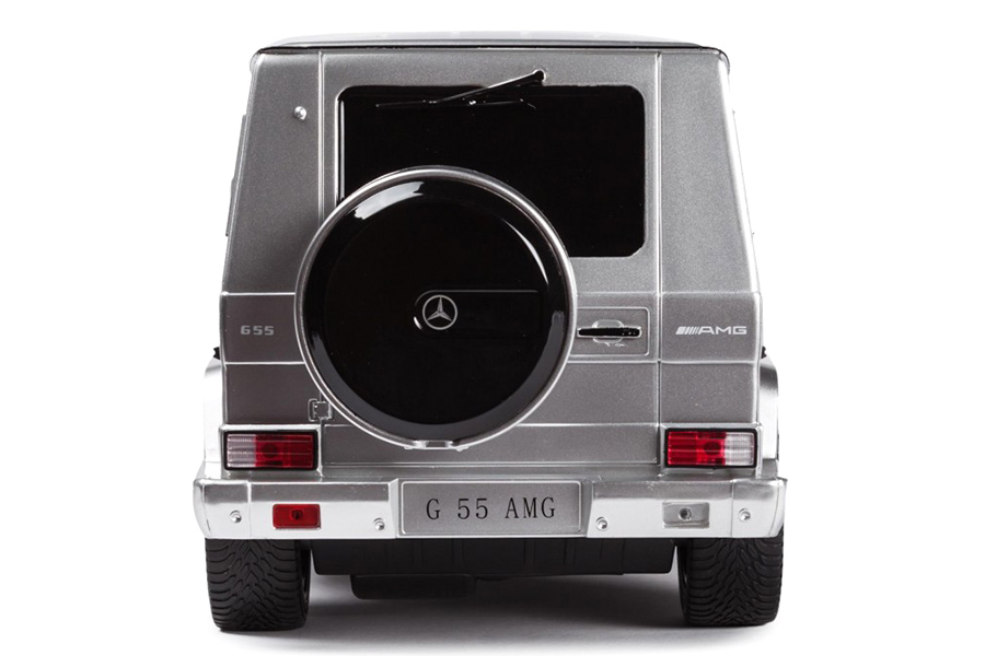 Radiostyrd bil - 1:14 - Mercedes-Benz G55 Silver - RTR