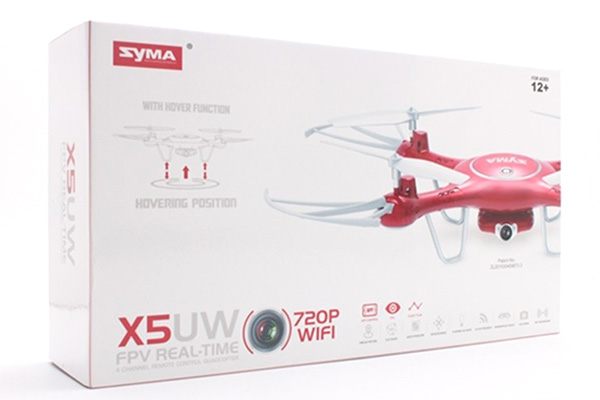 Radiostyrd Dron - Syma X5UW FPV - 2,4Ghz - RTF