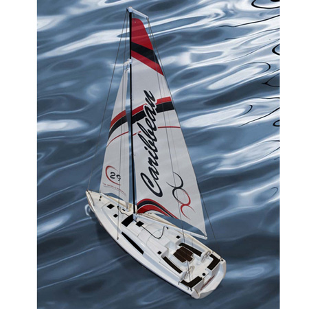 Radiostyrd segelb&aring;t - Caribbean Yacht - 2,4GHz - RTR