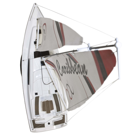 Radiostyrd segelb&aring;t - Caribbean Yacht - 2,4GHz - RTR