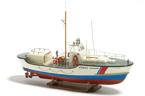 RC Radiostyrt Byggsats båt - U.S. Coast Guards - Plast/Trä - 1:40 - BB