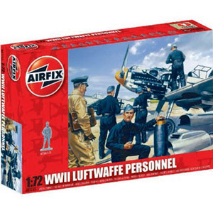 RC Radiostyrt Byggmodell - Luftwaffe Personnel - 1:72