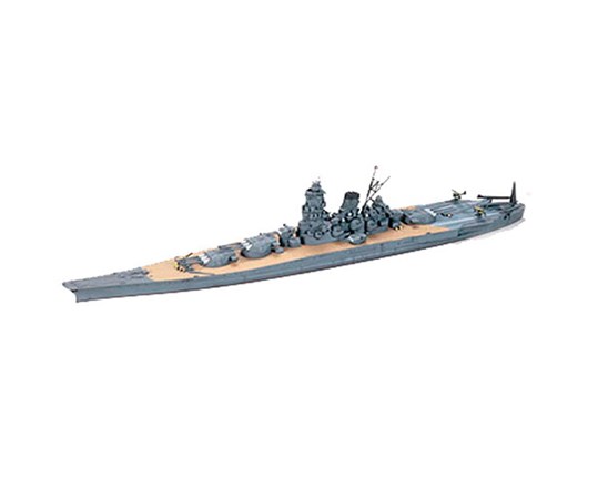 RC Radiostyrt Byggsats - Japanese Battleship Musashi - 1:700 - Tamiya