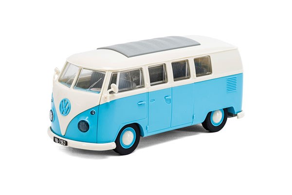 RC Radiostyrt Quick Build VW Camper Van - Blue - Byggklossar - Airfix