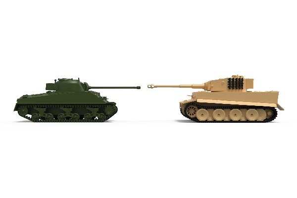 Classic Conflict Tiger 1 vs Sherman Firefly - 1:72 - AirFix