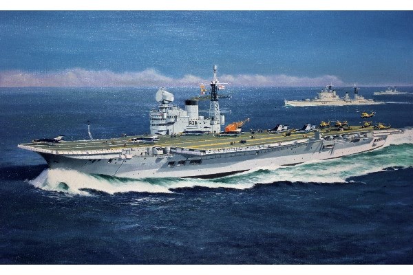 RC Radiostyrt Byggmodell krigsfartyg - HMS Victorious 1:600 AirFix