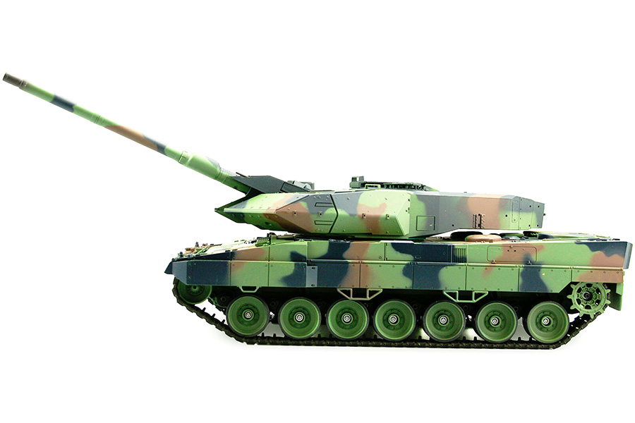 Radiostyrd stridsvagn - 1:16 - Leopard 2 A6 V7 - 2,4Ghz - BB+IR - RTR