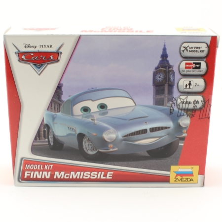 RC Radiostyrt Byggmodell snap - Finn McMissile- Disney Cars