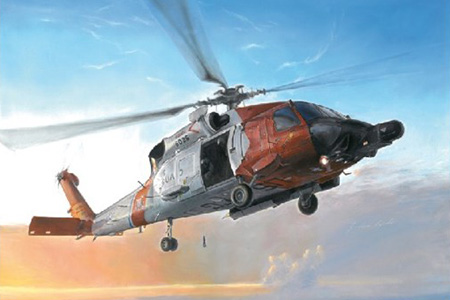 RC Radiostyrt Helikopter byggmodell - Hh-60J Us Coast Guard - 1:48 - IT