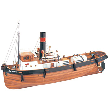 Byggsats båt trä - Sanson Bogserbåt - 1:50 - ArtS