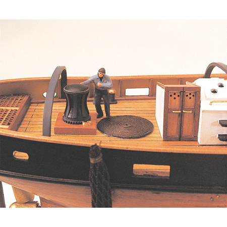 Byggsats båt trä - Sanson Bogserbåt - 1:50 - ArtS