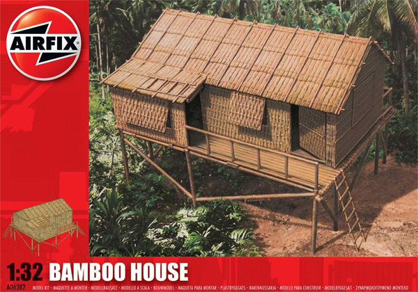RC Radiostyrt Byggmodell - Bamboo House - 1:32 - Airfix