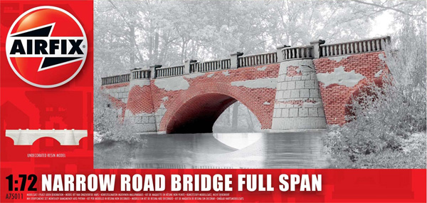 RC Radiostyrt Byggmodell Diorama - Narrow Road Bridge - 1:72 - Airfix