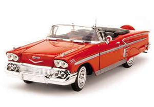 RC Radiostyrt Byggmodell bil - Chevy Impala Convertible 1958 - 1:24 - TE