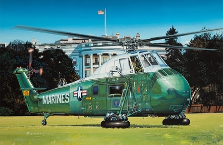 RC Radiostyrt Helikopter byggmodell - VH-34D Marine One MRC - 1:48 - MRC