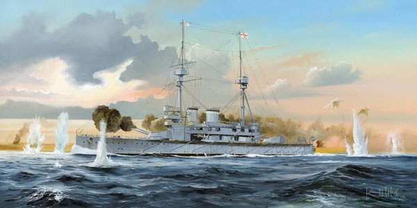 RC Radiostyrt Byggmodell krigsfartyg - HMS Lord Nelson - 1:350 - HB
