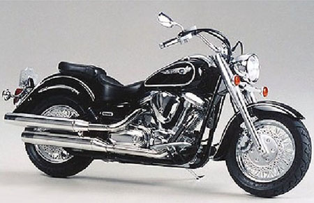 RC Radiostyrt Byggmodell motorcykel - Yamaha XV1600 Road Star - 1:12 - Tamiya