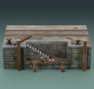 RC Radiostyrt Byggmodell - Dock with stairs - 1:35 - IT