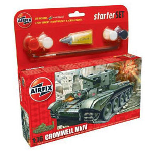 Byggmodell stridsvagn - Cromwell MkIV - Starter Set - 1:76