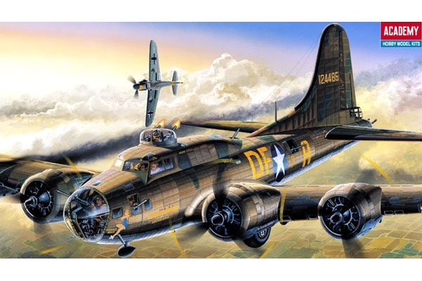 RC Radiostyrt Byggmodell flygplan - B-17F Memphis Belle - 1:72 - Academy