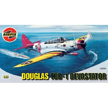 Byggmodell - Douglas TBD-1 Devastor Military - 1:72 - AirFix